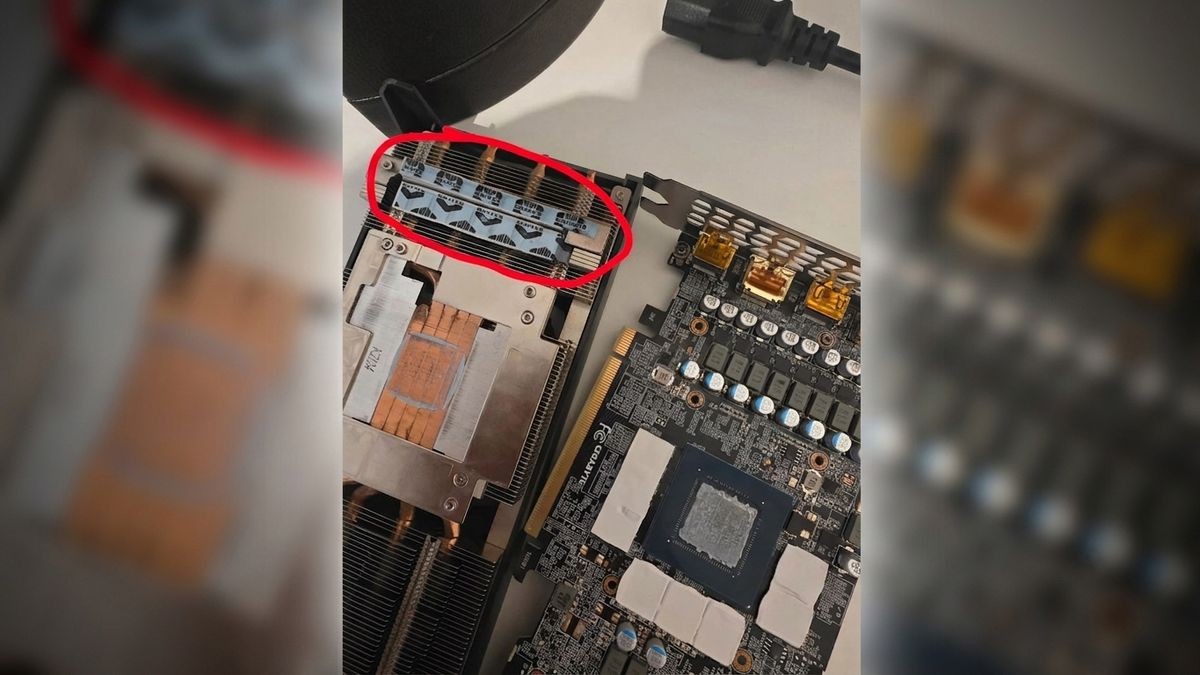 Gamer uncovers factory plastic left on RTX 3070 VRM pads after five years, causing overheating — claims removal and repasting dropped GPU hotspot temperatures by 30°C