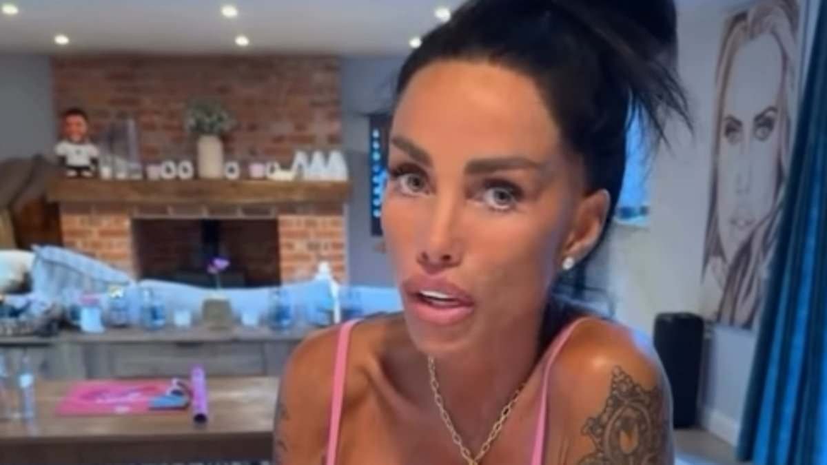 Junior Andre cooks mum Katie Price vast pasta dish while voicing concern for her eating - amid ongoing speculation over dramatic weight loss