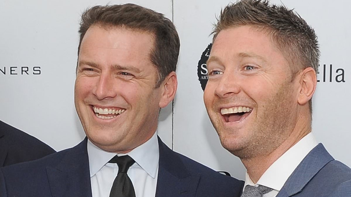 Karl Stefanovic finally appears to confirm he 'hit Clarkey' during infamous Noosa Brawl with cricketer Michael Clarke and says he has no regrets