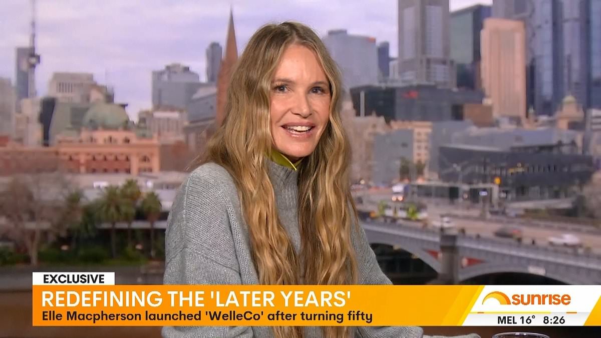 Elle Macpherson, 62, sparks rumours of more cosmetic work as she reveals her very smooth face on Sunrise