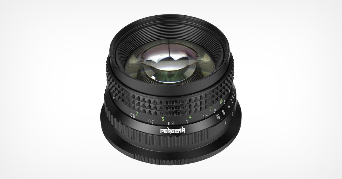 Pergear’s Small Manual Focus 50mm f/1.4 Lens Is Absurdly Affordable