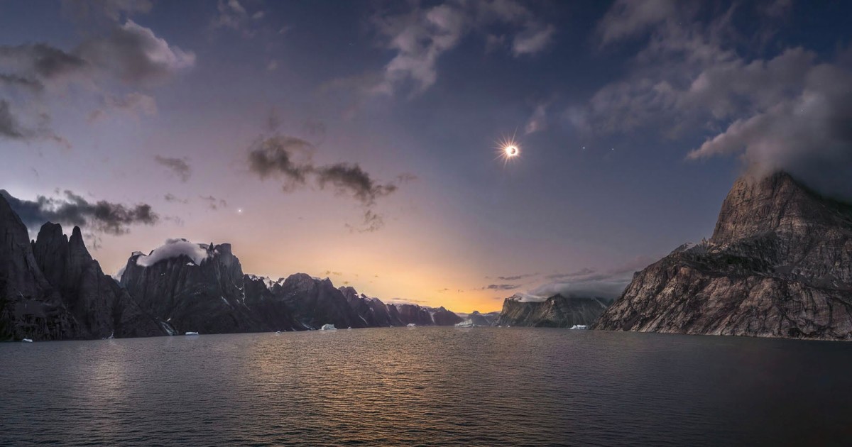 Lights Out in Scoresby Sund: Capturing a Total Eclipse in the High Arctic