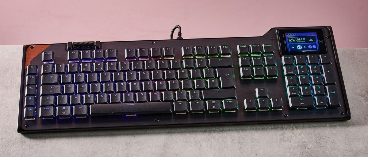 I tested Turtle Beach’s massive mechanical gaming keyboard, and it has the lowest key profile I’ve ever seen — but there’s another feature that steals the show