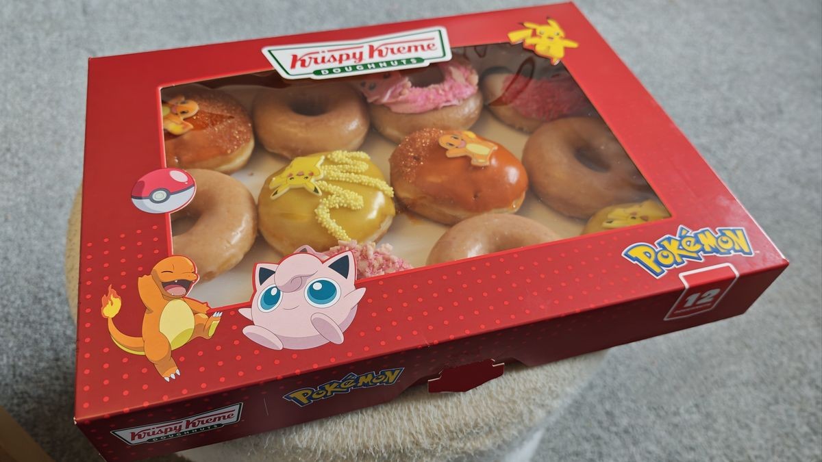 Gotta munch ‘em all: I tried the new Pokémon x Krispy Kreme donuts to find out if they’re actually worth buying