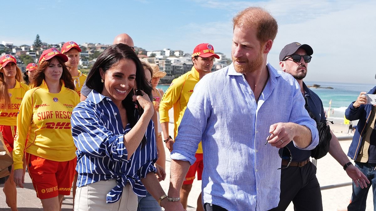 Royal source speculates that Meghan Markle and Prince Harry could consider Aussie move after triumphant appearance on MasterChef Australia