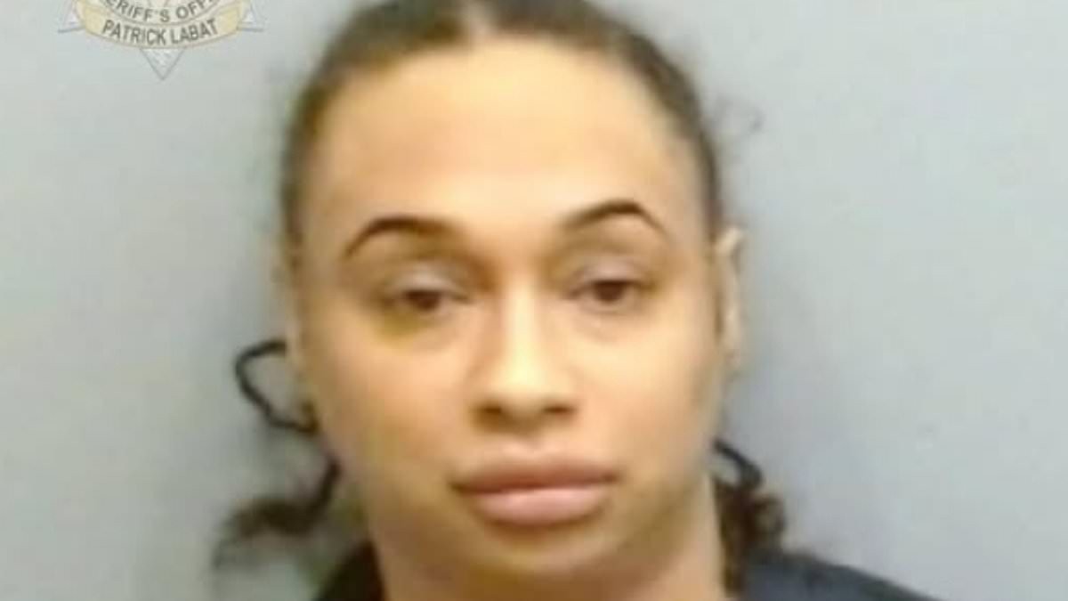 Transgender reality star is locked up in jail's vulnerable population unit after arrest for sexual battery against a child
