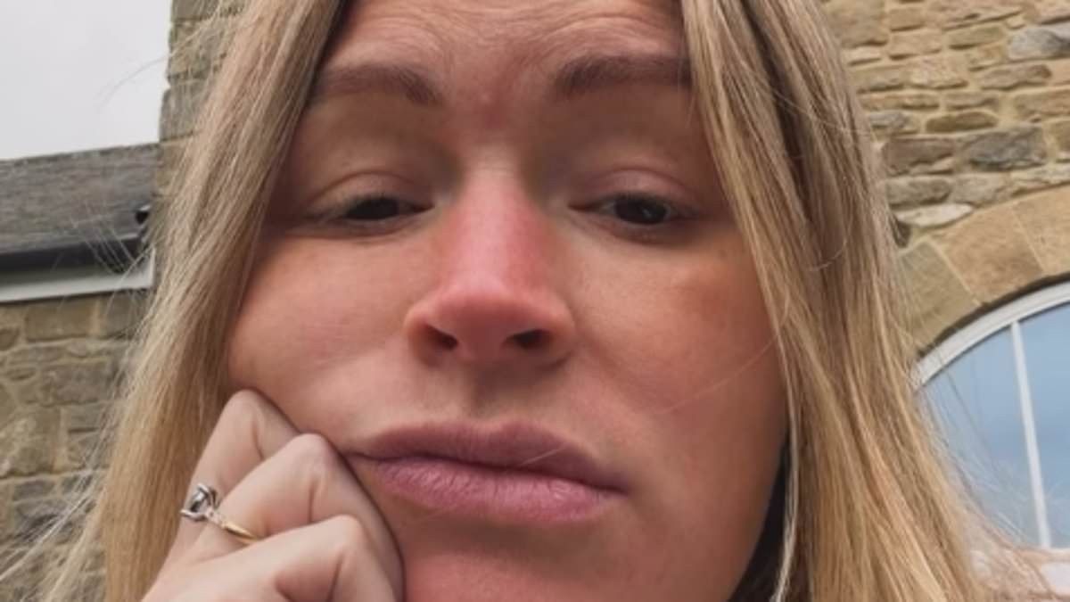 Pregnant Laura Woods hits back at 'odd' troll with clip of her makeup free complexion after he claimed her face 'doesn't move'