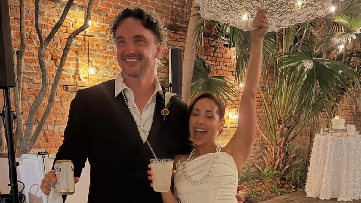 Big Brother legend Liam McGough marries his stunning fiancée in New Orleans nuptials