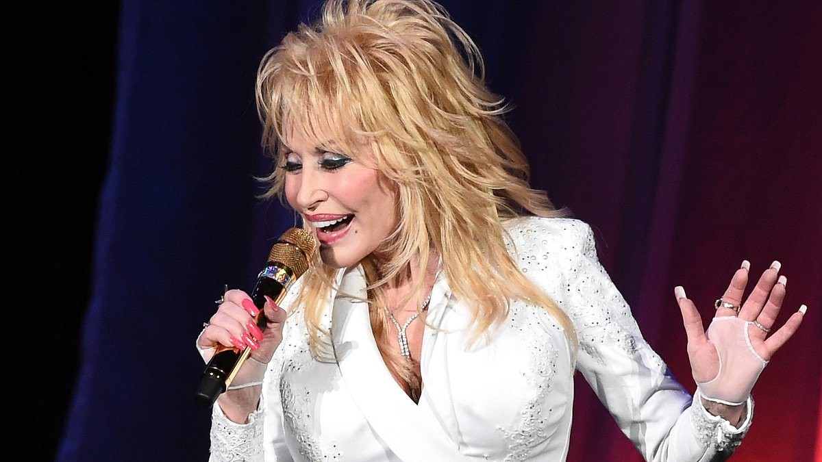 TOM LEONARD: Dolly Parton modelled her look on the 'town tramp' and never denied repeated affair rumours - but her brilliant business brain meant she could have been a billionaire if she hadn't given so much to charity