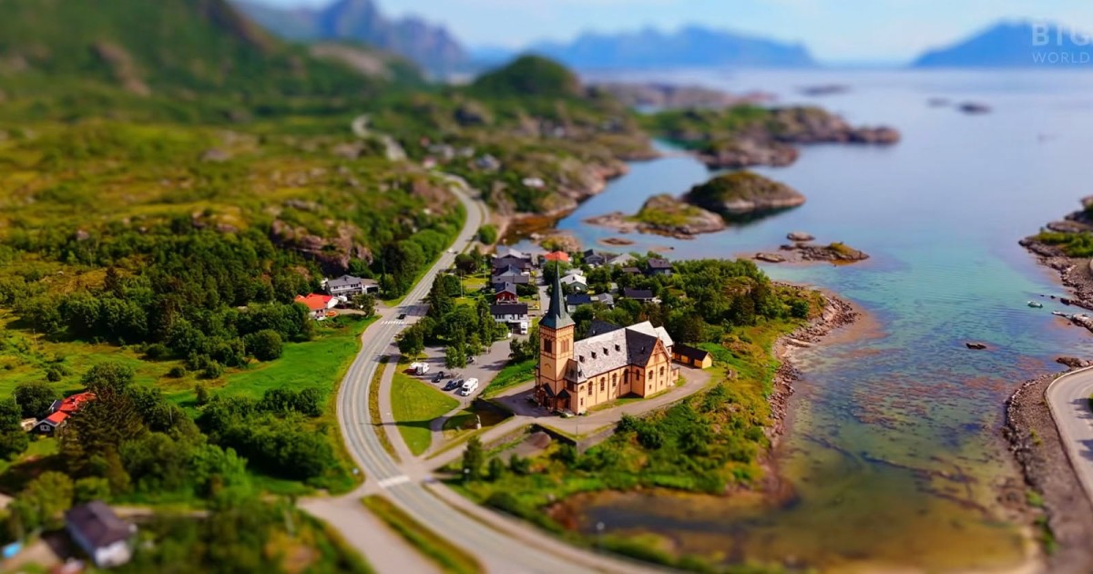 Beautiful Tilt-Shift Video of Remote Arctic Region of Norway Inspires Wanderlust