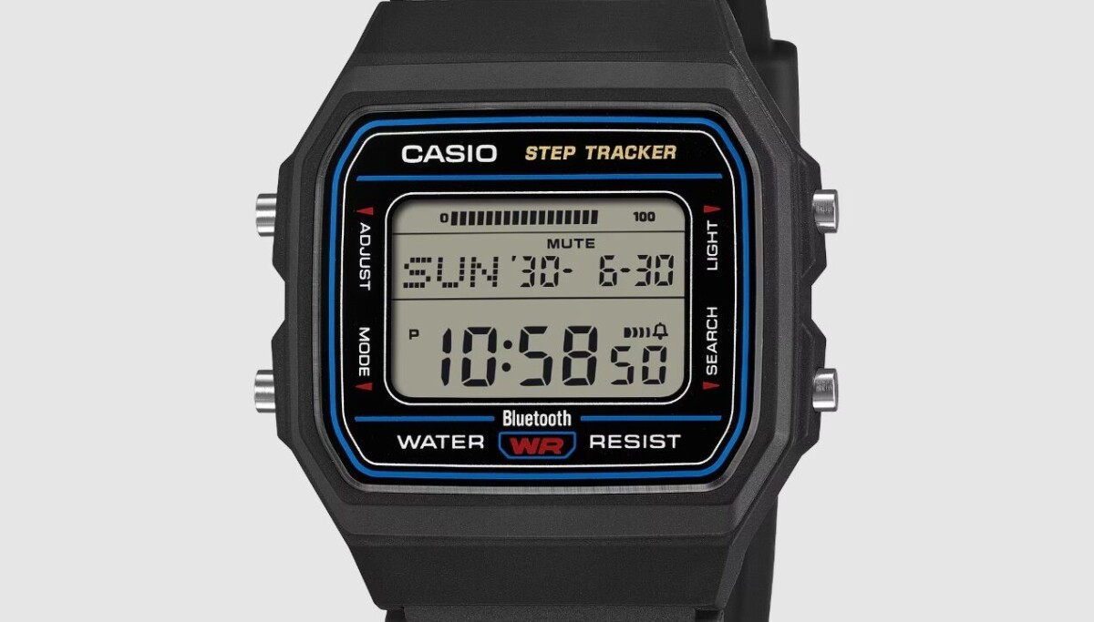Casio decides it's about time the simple digital watch got a little smarter