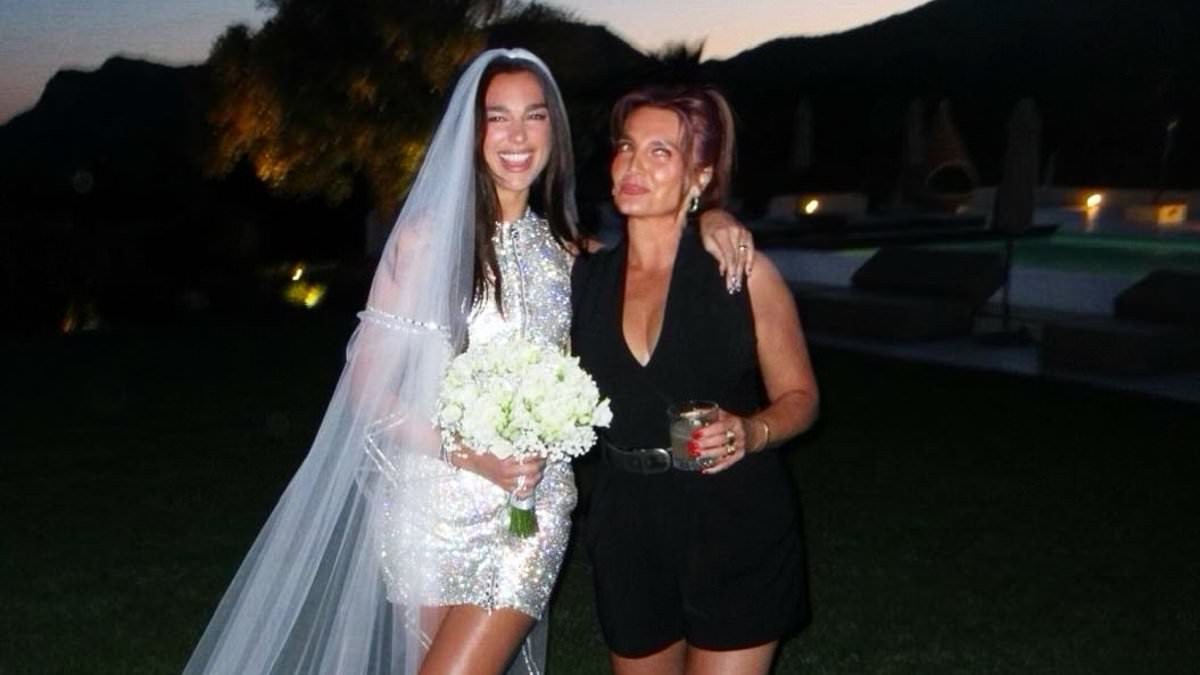 Dua Lipa turns 31! Singer's mum leads sweet birthday tributes as she shares unseen wedding photo while her dad posts unrecognisable childhood snap