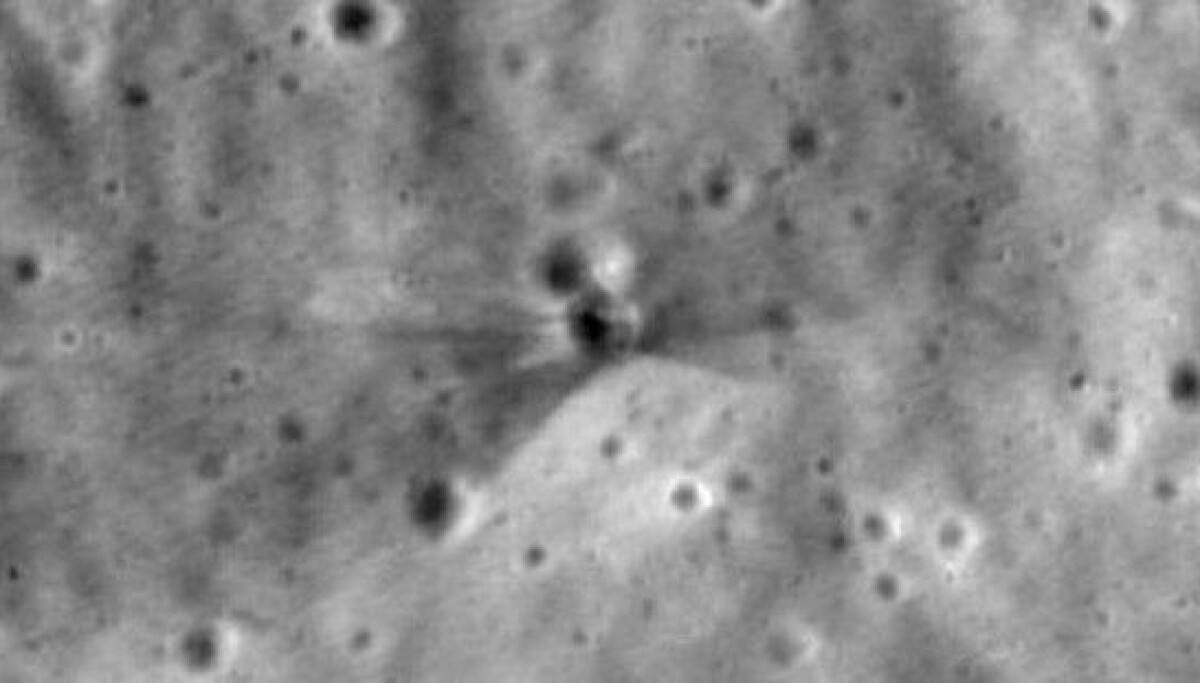 NASA estimates the size of the hole SpaceX made in the moon
