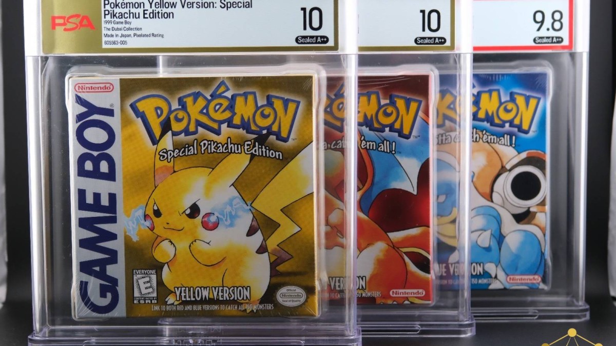 This Retro Pokémon Video Game Collection Just Shattered a New Sales Record