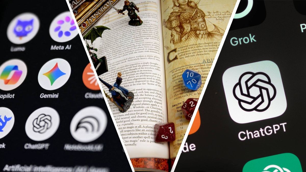 As a human D&D Dungeon Master, AI will never replace me — but I wanted to see whether ChatGPT or Gemini were getting close