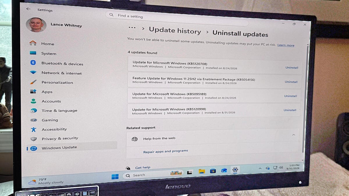 Microsoft's latest Windows update breaks cursors, wallpaper, and more - what to do if you're affected