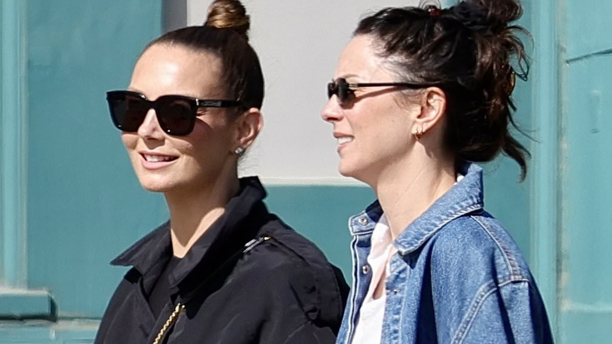 Australian Idol stars Ricki-Lee Coulter, Amy Shark and Marcia Hines enjoy lunch with hunky new judge Morgan Evans in Sydney following Kyle Sandilands' surprise departure
