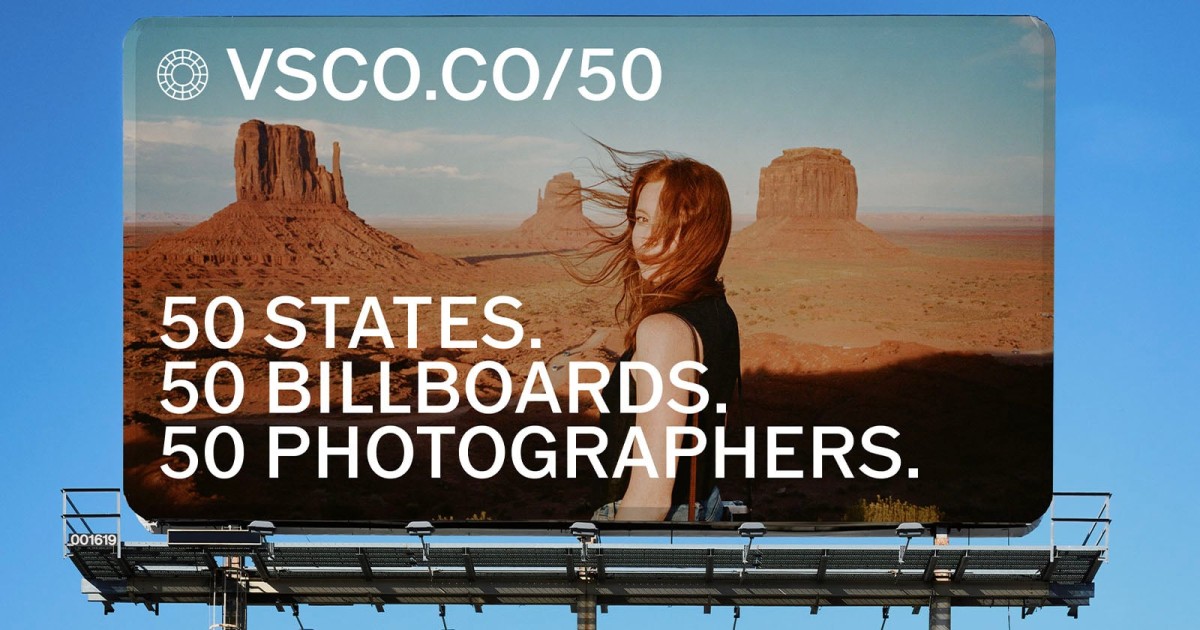 VSCO is Offering 50 Photographers the Chance to Have Their Work on a Billboard