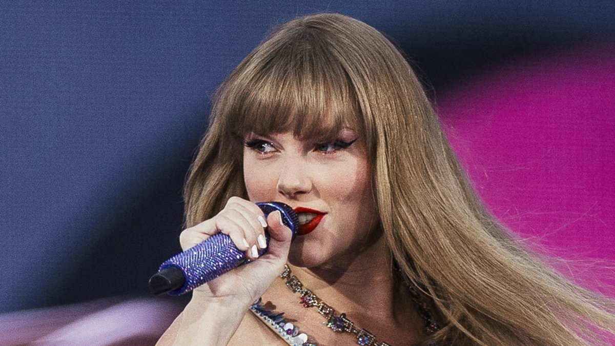 Taylor Swift launches her campaign to win an Emmy for her Eras Tour documentary with secret appearance at voters event as she says her record-breaking shows were 'great escapism'