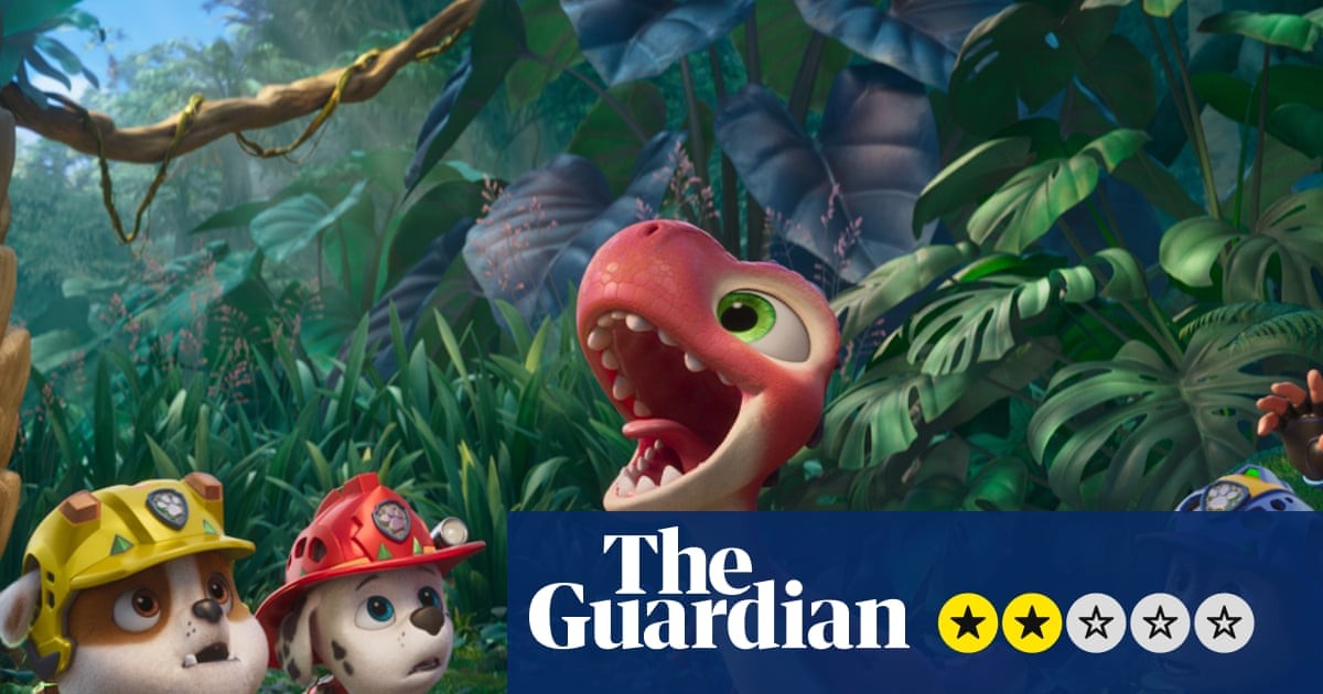 Paw Patrol: The Dino Movie review – plucky pups do their thing on Jurassic-style island