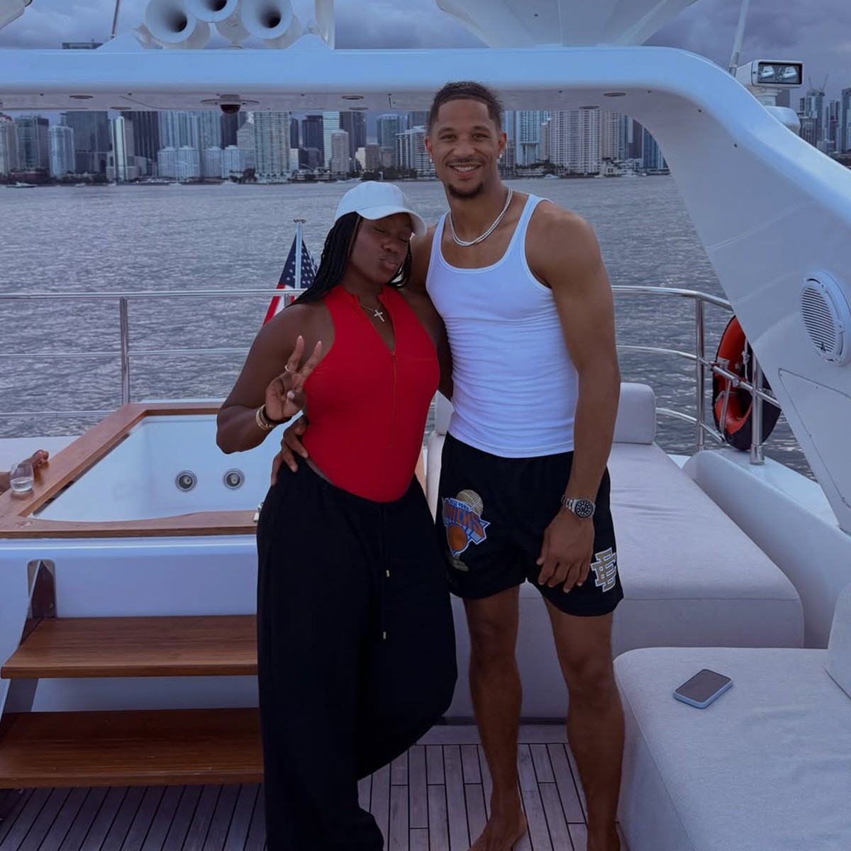 How Josh Hart Huddled Up With Wife Shannon Hart in High School