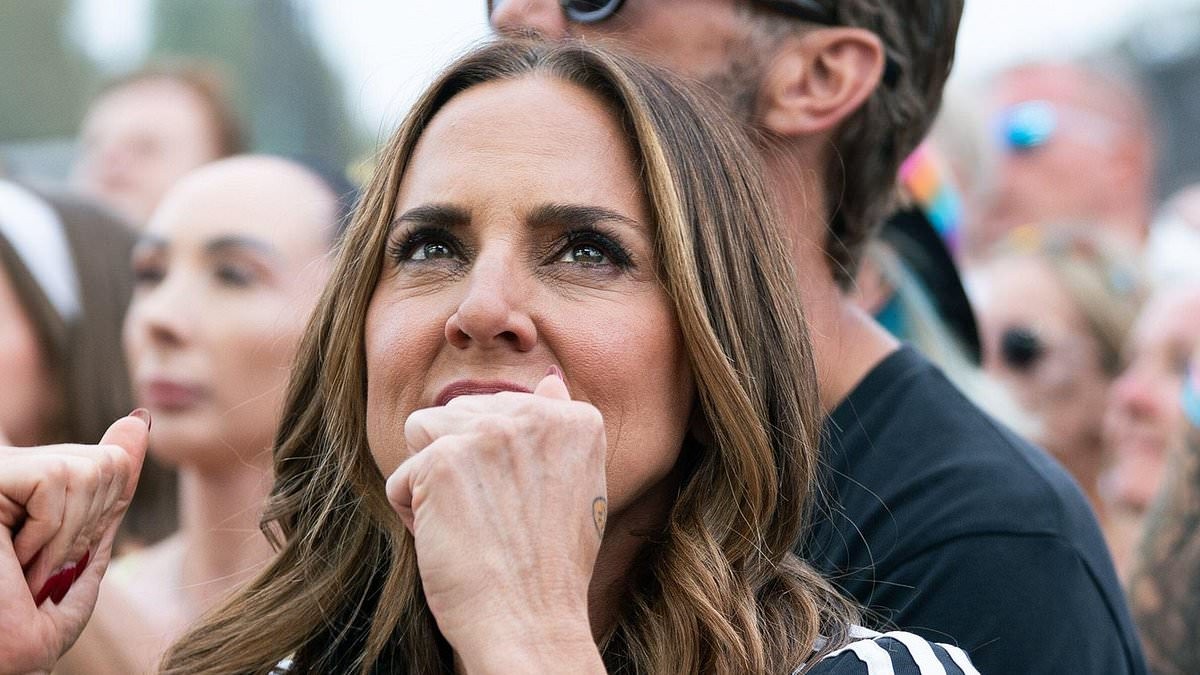 Newlywed Mel C watches Five perform during Pride parade - 26 years after she dated bandmember Jason 'J' Brown