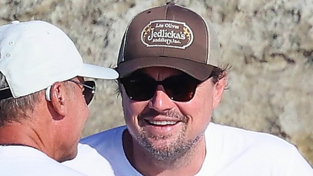 Leonardo DiCaprio, 51, and girlfriend Vittoria Ceretti, 28, enjoy island getaway with celebrity pals in Formentera