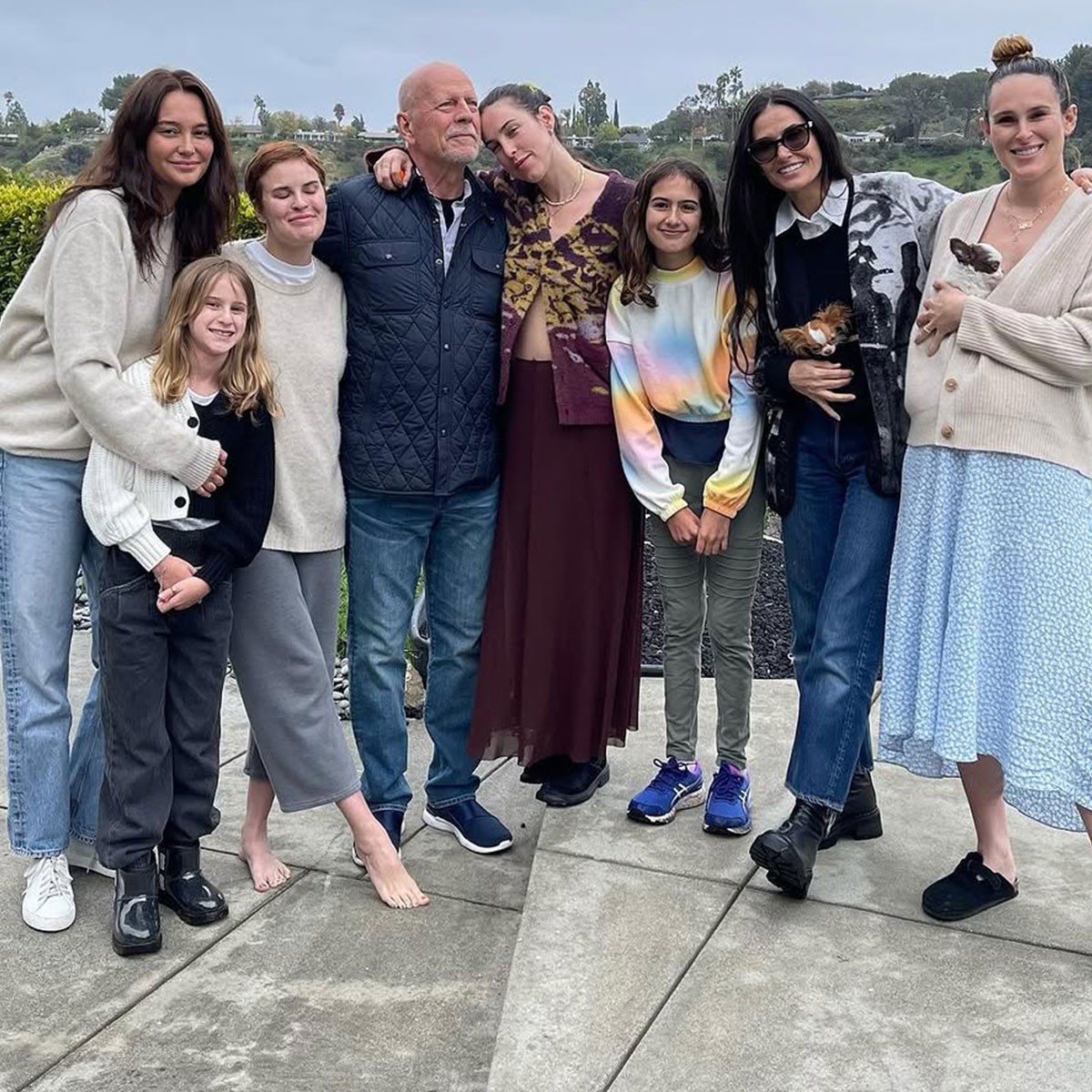 Inside Bruce Willis' Family With Ex Demi Moore, Wife Emma & Daughters