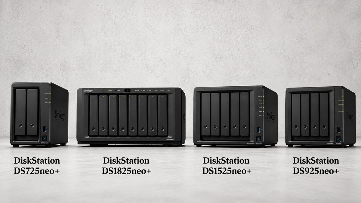 Synology reveals a host of new NAS devices it says can balance budget and power requirements for all users