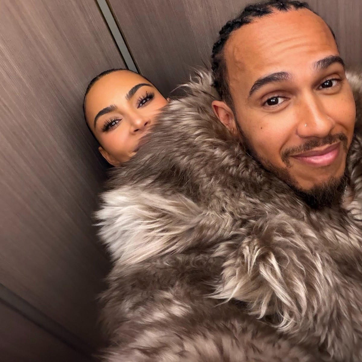 Kim Kardashian Proves Her Bond Is Strong With Lewis Hamilton's Family