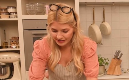 Holly Willoughby fans in hysterics after spotting her cutting a courgette excruciatingly slowly in new YouTube show and compare it to THAT Kendall Jenner cucumber slicing moment