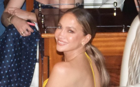Jennifer Lopez stuns as she continues Venice trip with her child Oskar... after teen unveiled trans identity