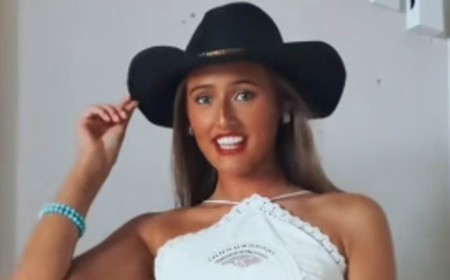 Venezuela Fury shares TikToks from her £600-a-night London hotel suite as she poses in stiletto-heeled cowboy boots for wild weekend at Luke Combs' concert