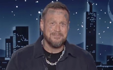 Jelly Roll risks sparking Trump feud as he DEFENDS 'fat pig' jab and says US presidents 'should be able to handle a few jokes'