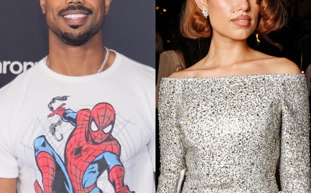 Michael B. Jordan and Raye Escape for a Day Out at Six Flags Together