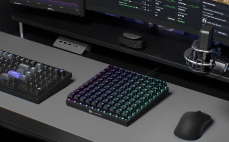 Keychron launches ludicrous 100-key custom macro pad — 10 x 10 ‘keyboard’ uses ‘exclusive’ Keychron Apex switches and features per-key RGB control
