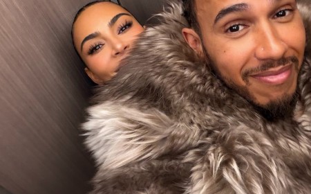 Kim Kardashian Proves Her Bond Is Strong With Lewis Hamilton's Family