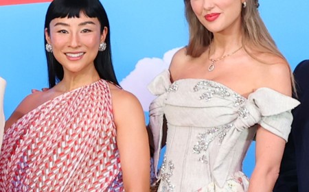 How Taylor Swift Inspired Greta Lee After Starring in "Opalite" Video