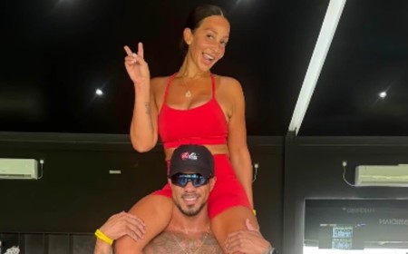 Safiyya Vorajee says she's 'entering her soft girl era' as she jumps into new boyfriend's arms at the airport after falling in love
