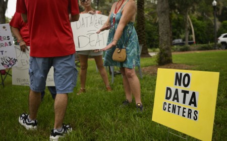 Trump says communities that reject data centers 'want to end up being backwards and poor' — President claims China 'could not be happier' with AI data center backlash in the US