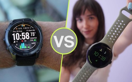 Google Pixel Watch 5 vs. Garmin Fenix 8 Pro: Which has more accurate GPS?