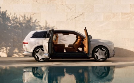 Genesis GV90 SUV Debuts With Coach Doors, 310-Mile Range