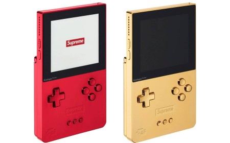 Supreme Reveals 24K Gold Analogue Pocket Handhelds
