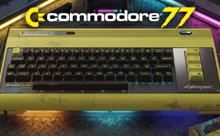 Commodore unveils striking Cyberpunk 2077 version of its C64U made in partnership with CD Projekt Red — Commodore 77 special edition uses more powerful AMD Artix XC7A100T processor