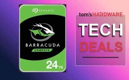$29 per Terabyte makes this 24TB Seagate BarraCuda one of the best-value hard drives in today's market — $50 off at Newegg makes it $200 cheaper than the 20TB version