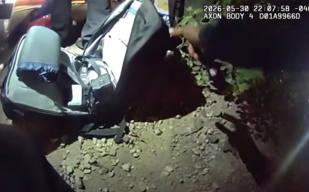 Body Camera Footage Shows Cop Handling Photographer’s ‘Stolen’ Camera Bag at Delaney Hall Protest