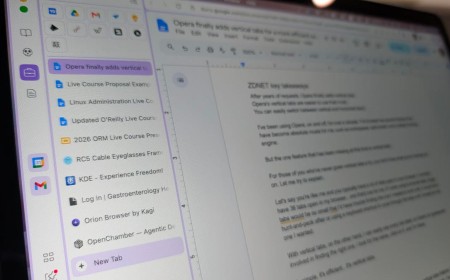 I tried Opera's new vertical tabs - and it might be the best implementation yet