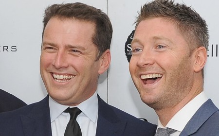 Karl Stefanovic finally appears to confirm he 'hit Clarkey' during infamous Noosa Brawl with cricketer Michael Clarke and says he has no regrets