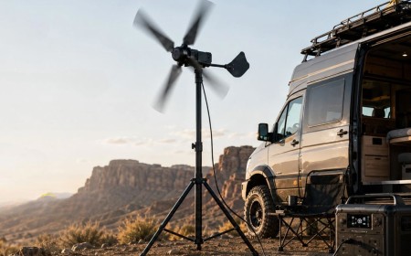 Portable wind turbines are riding the DIY energy boom — Ventyra R1 smashes Kickstarter goal by 90x, promising 35-minute phone charges