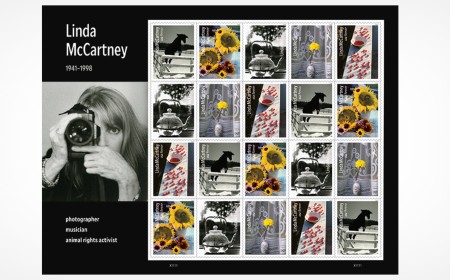 Photographer Linda McCartney Celebrated With USPS Stamp Collection
